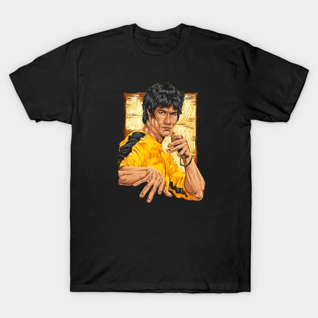 Bruce Lee art T-Shirt by Millionaire Merch